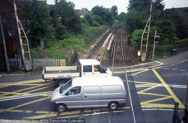 Photo of Farnham, Level Crossing 2004