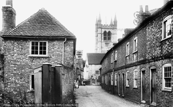 Photo of Farnham, Lower Church Lane 1904