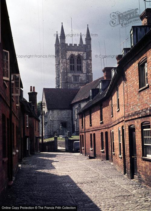 Photo of Farnham, Lower Church Lane c.1980