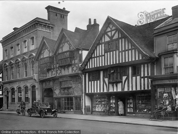 Photo of Farnham, Old Houses, The Borough 1924