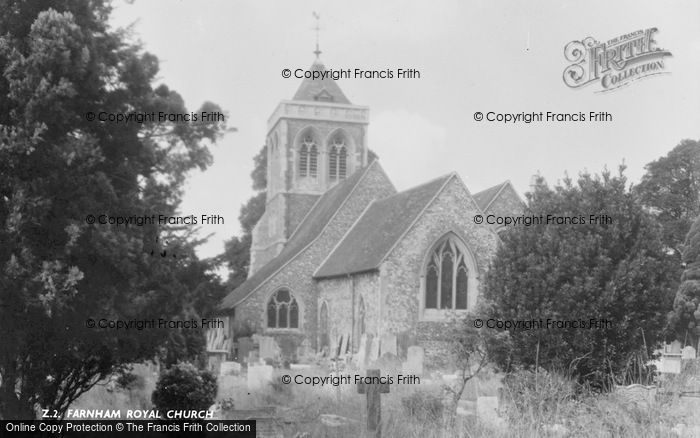 Photo of Farnham Royal, The Church c.1960