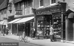Shop, West Street 1924, Farnham