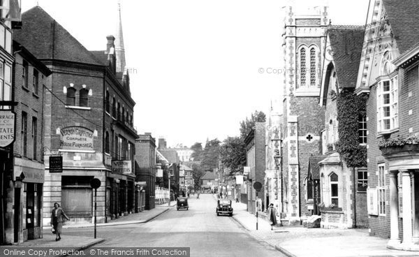 Photo of Farnham, South Street c.1955