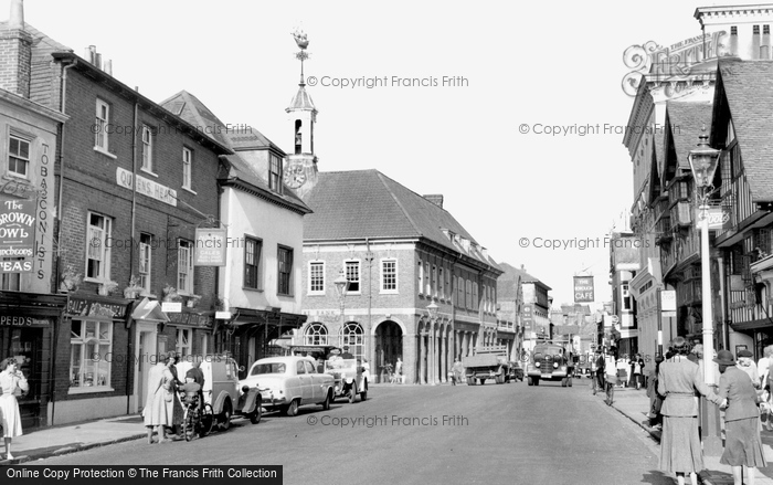 Photo of Farnham, The Borough c.1955