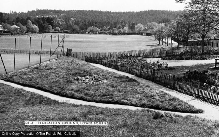 Photo of Farnham, The Recreation Ground, Lower Bourne c.1960