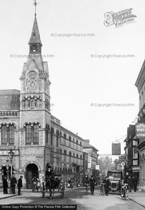 Photo of Farnham, Traffic In The Borough 1913