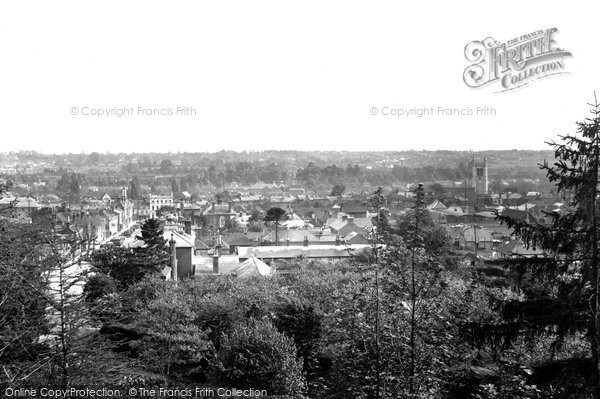 Photo of Farnham, View From Farnham Castle 1933