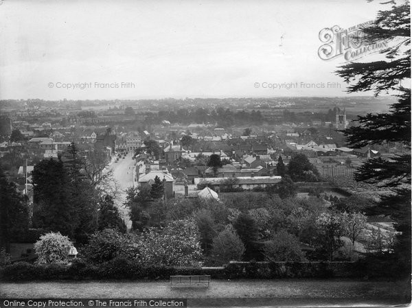 Photo of Farnham, View From The Castle 1924