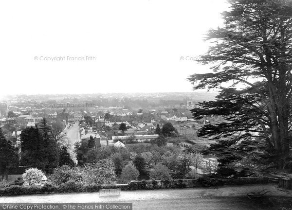 Photo of Farnham, View From The Castle 1924