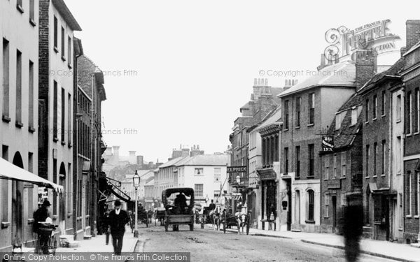 Photo of Farnham, West Street 1899