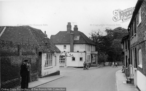 Photo of Farningham, High Street And Bull Hotel c.1955