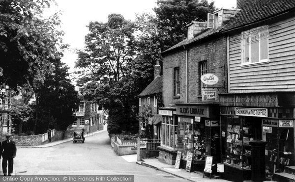 Photo of Farningham, High Street c.1955