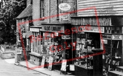 High Street, Shops c.1955, Farningham