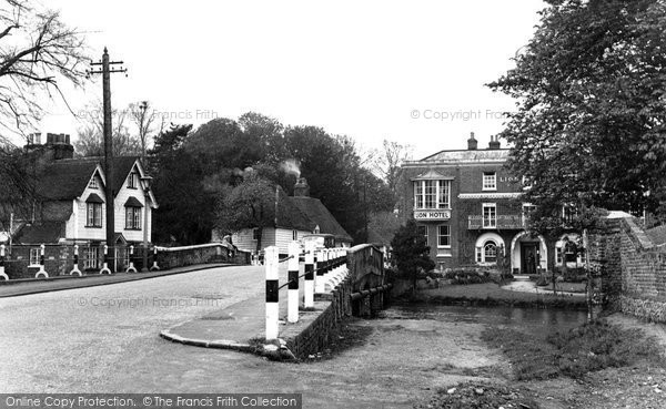 Photo of Farningham, The Bridge c.1955