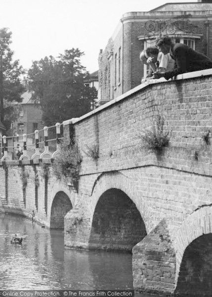 Photo of Farningham, The Bridge c.1955