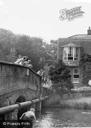 The Bridge, Children c.1955, Farningham