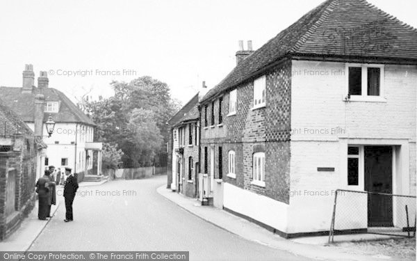 Photo of Farningham, The High Street And Bull Hoteal c.1955