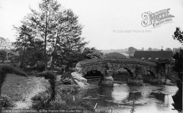 Photo of Farningham, The Old Bridge c.1960