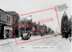 Market Street c.1955, Farnworth