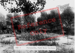 Park Rose Gardens c.1955, Farnworth
