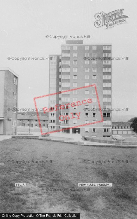Photo of Farsley, New Flats c.1965