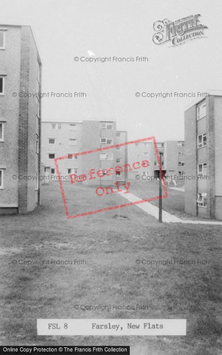 Photo of Farsley, New Flats c.1965