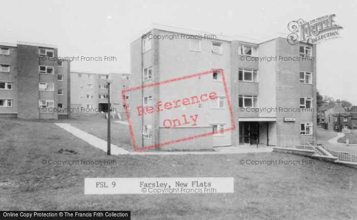 Photo of Farsley, New Flats c.1965