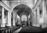 Church Of St Mary Of Charity, Interior 1892, Faversham