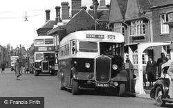 Court Street, Bus Stop 1952, Faversham