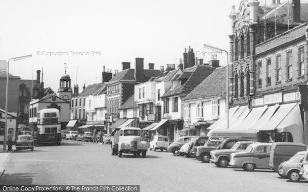 Photo of Faversham, Court Street c.1965