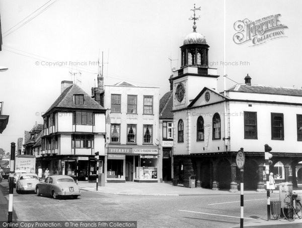 Photo of Faversham, Market Place c.1960