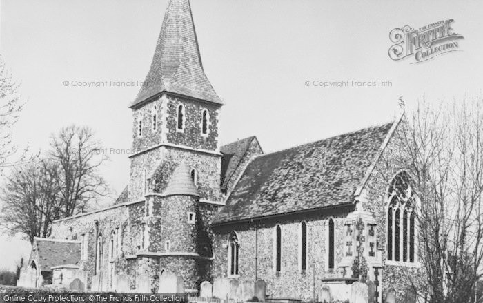 Photo of Faversham, Preston Church c.1930