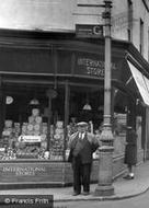 Preston Street, A Man c.1955, Faversham