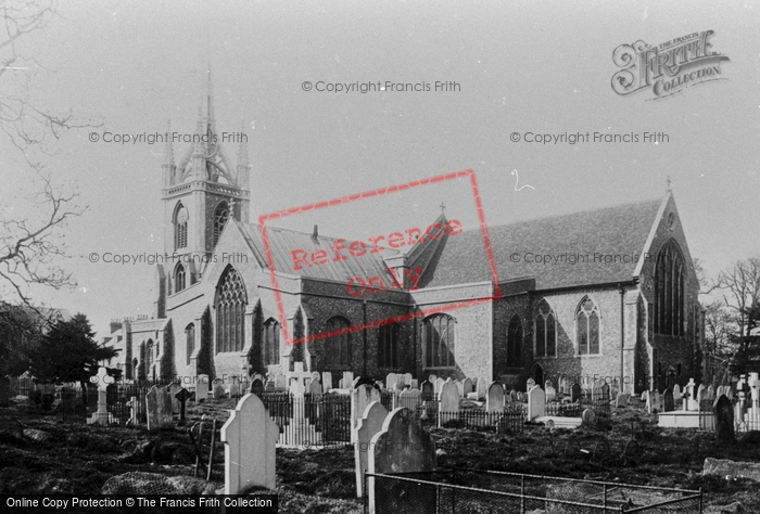 Photo of Faversham, St Mary Of Charity Parish Church 1892