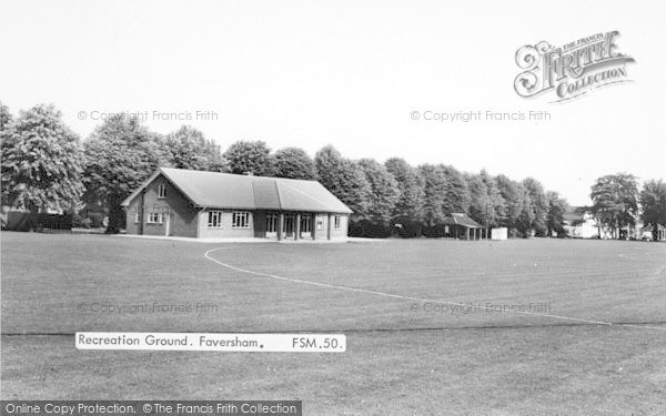 Photo of Faversham, The Recreation Ground c.1960