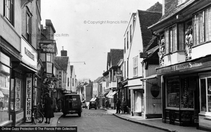 Photo of Faversham, West Street c.1955