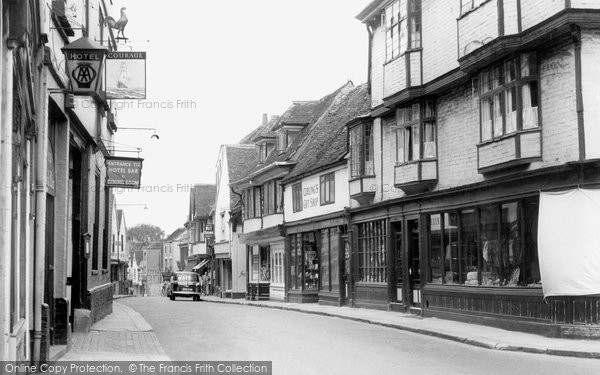 Photo of Faversham, West Street c.1960