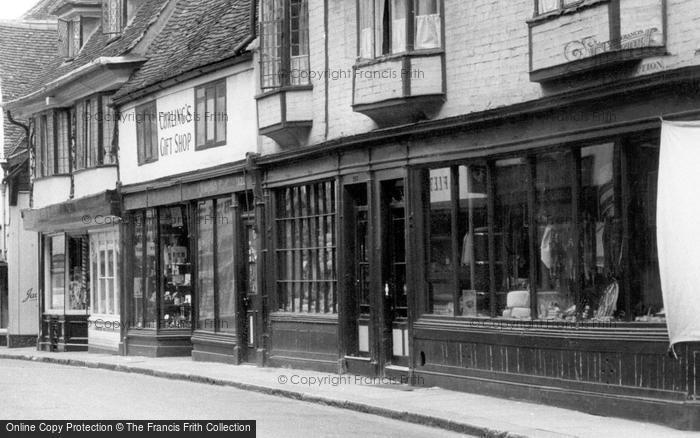 Photo of Faversham, West Street, Shops c.1960