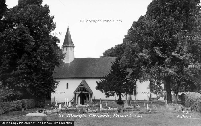 Photo of Fawkham Green, St Mary's Church c.1955