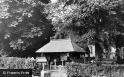 St Mary's Churchyard And Lychgate c.1960, Fawkham Green