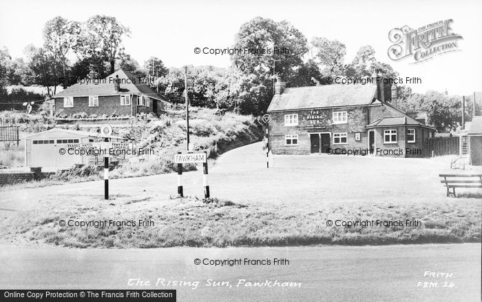 Photo of Fawkham Green, The Rising Sun c.1960