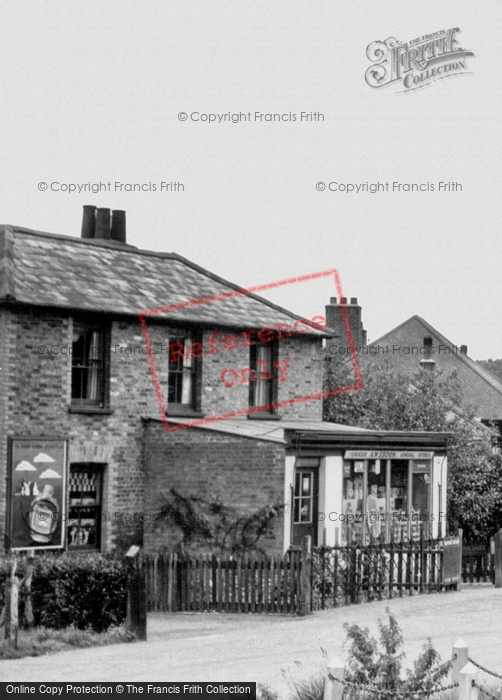 Photo of Fawkham Green, The Village, Shop c.1955