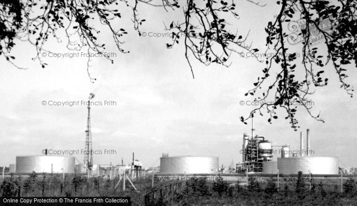 Photo of Fawley, Esso Oil Refinery c.1955