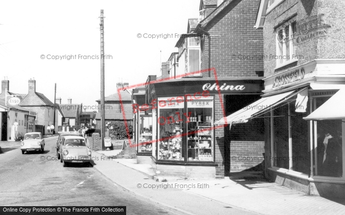Photo of Fawley, Shops, Main Street c.1965