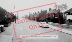 Featherstone Lane c.1955, Featherstone