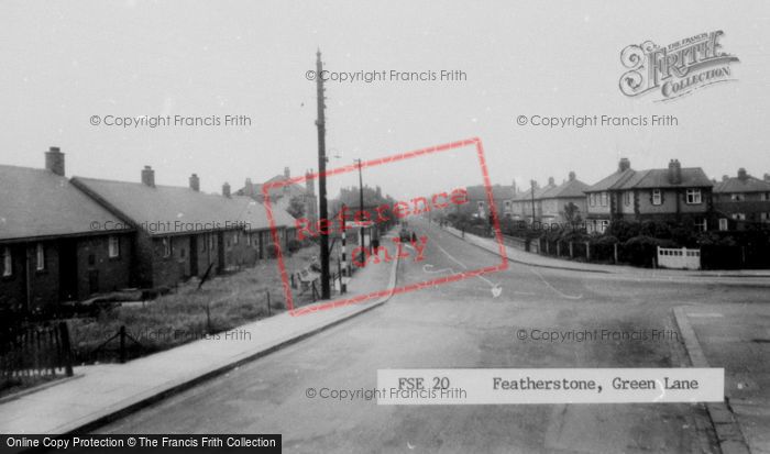 Photo of Featherstone, Green Lane c.1955