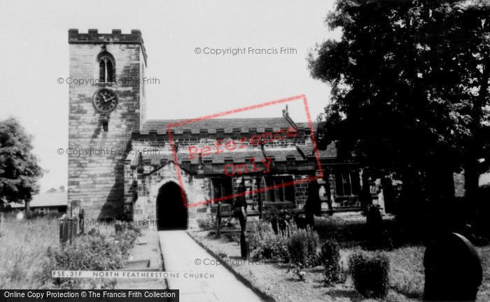 Photo of Featherstone, North Featherstone Church c.1960