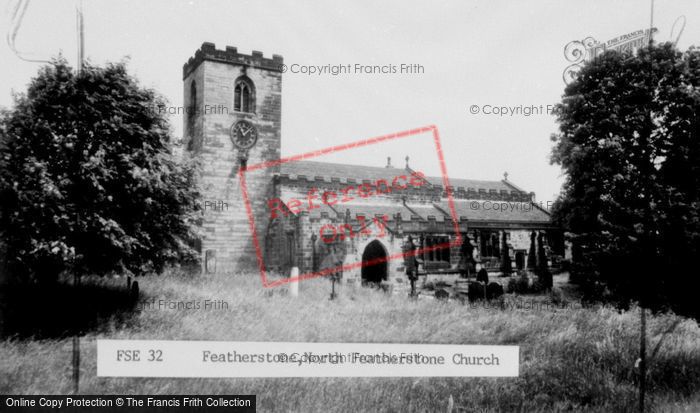Photo of Featherstone, North Featherstone Church c.1960