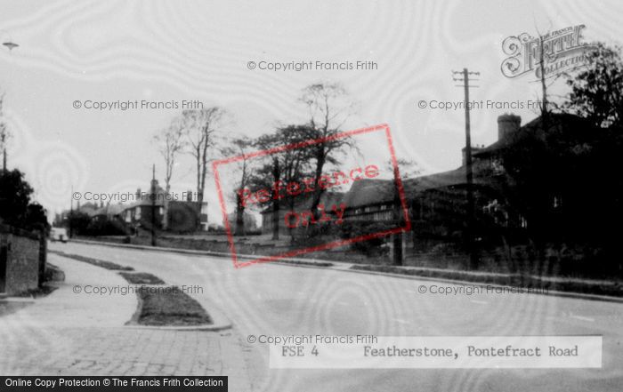 Photo of Featherstone, Pontefract Road c.1955