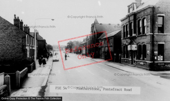 Photo of Featherstone, Pontefract Road c.1965